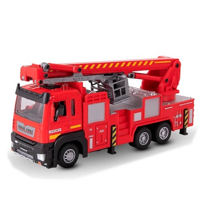 Автомобиль Пожарная вышка масштаб 1:32 свет звук Kid Rocks AB-2307 1